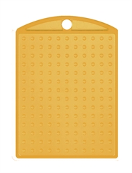 Pixel medaljon - Gul  Prisgaranti